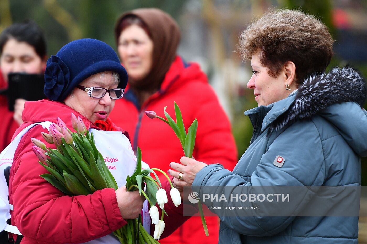 Празднование Международного женского дня в Москве
