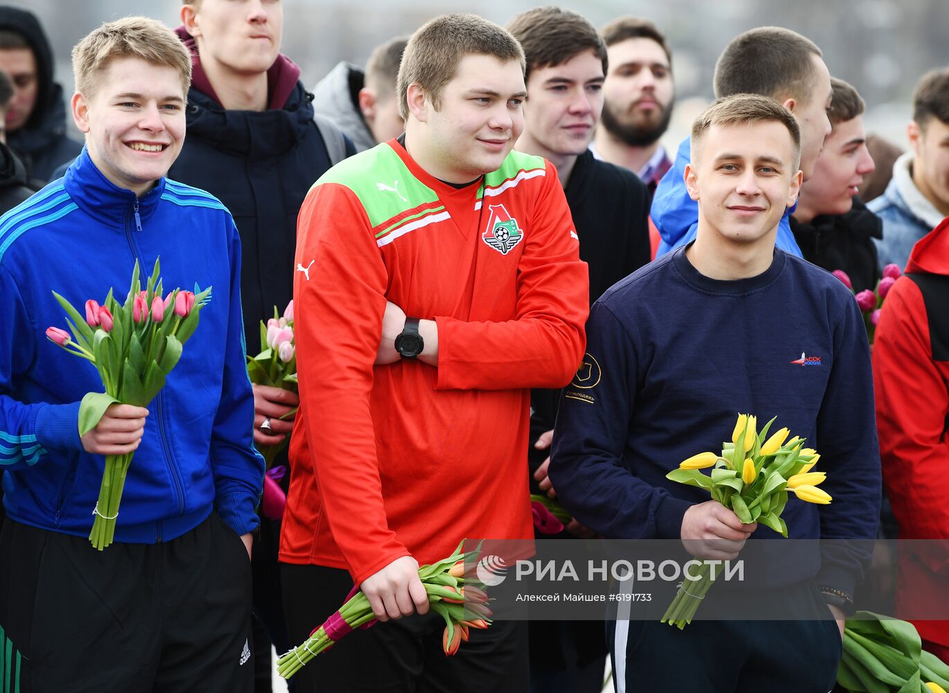 Празднование Международного женского дня в Москве