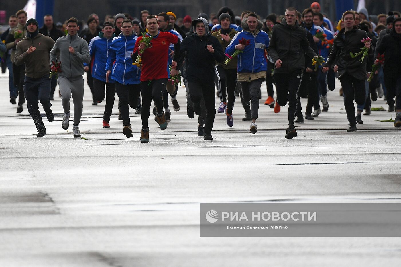 Празднование Международного женского дня в Москве