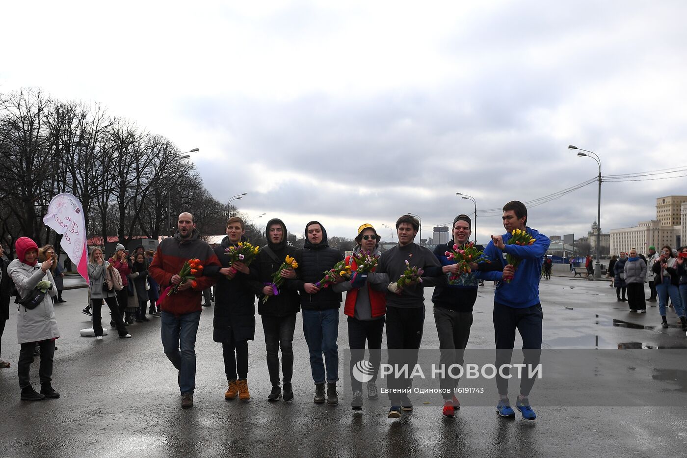 Празднование Международного женского дня в Москве
