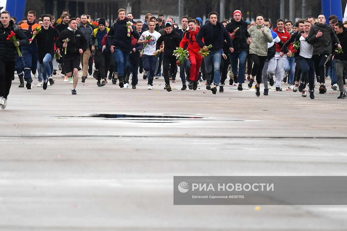 Празднование Международного женского дня в Москве