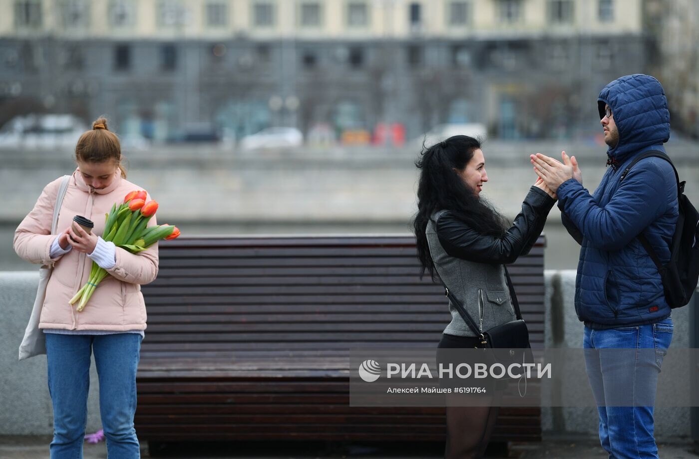 Празднование Международного женского дня в Москве