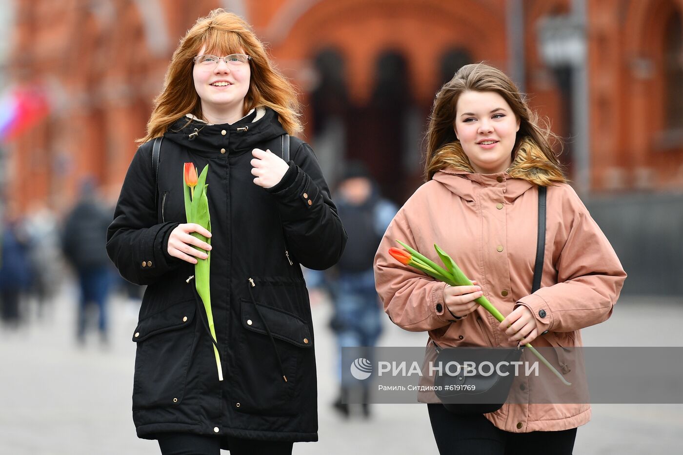 Празднование Международного женского дня в Москве
