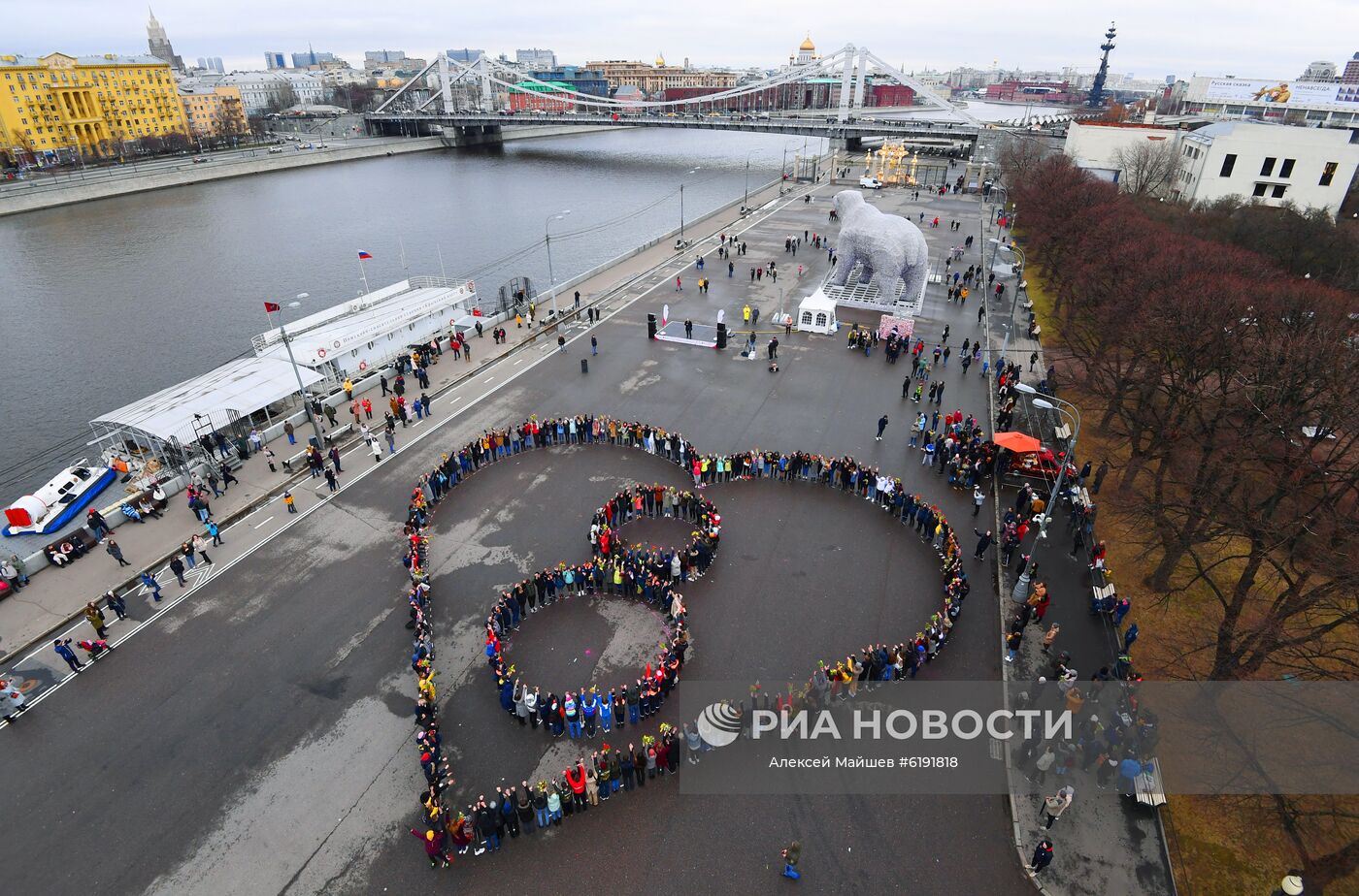 Празднование Международного женского дня в Москве