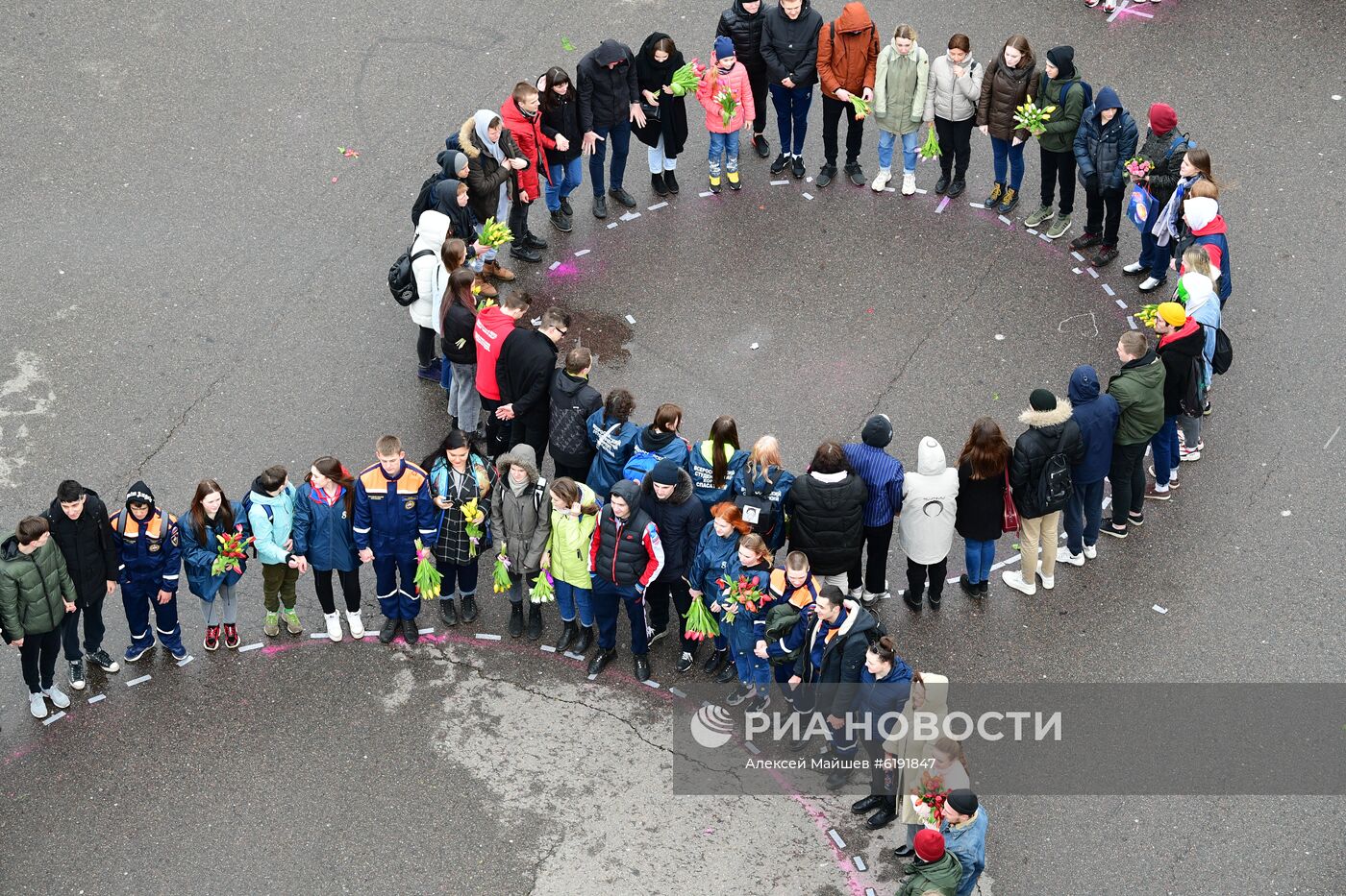 Празднование Международного женского дня в Москве