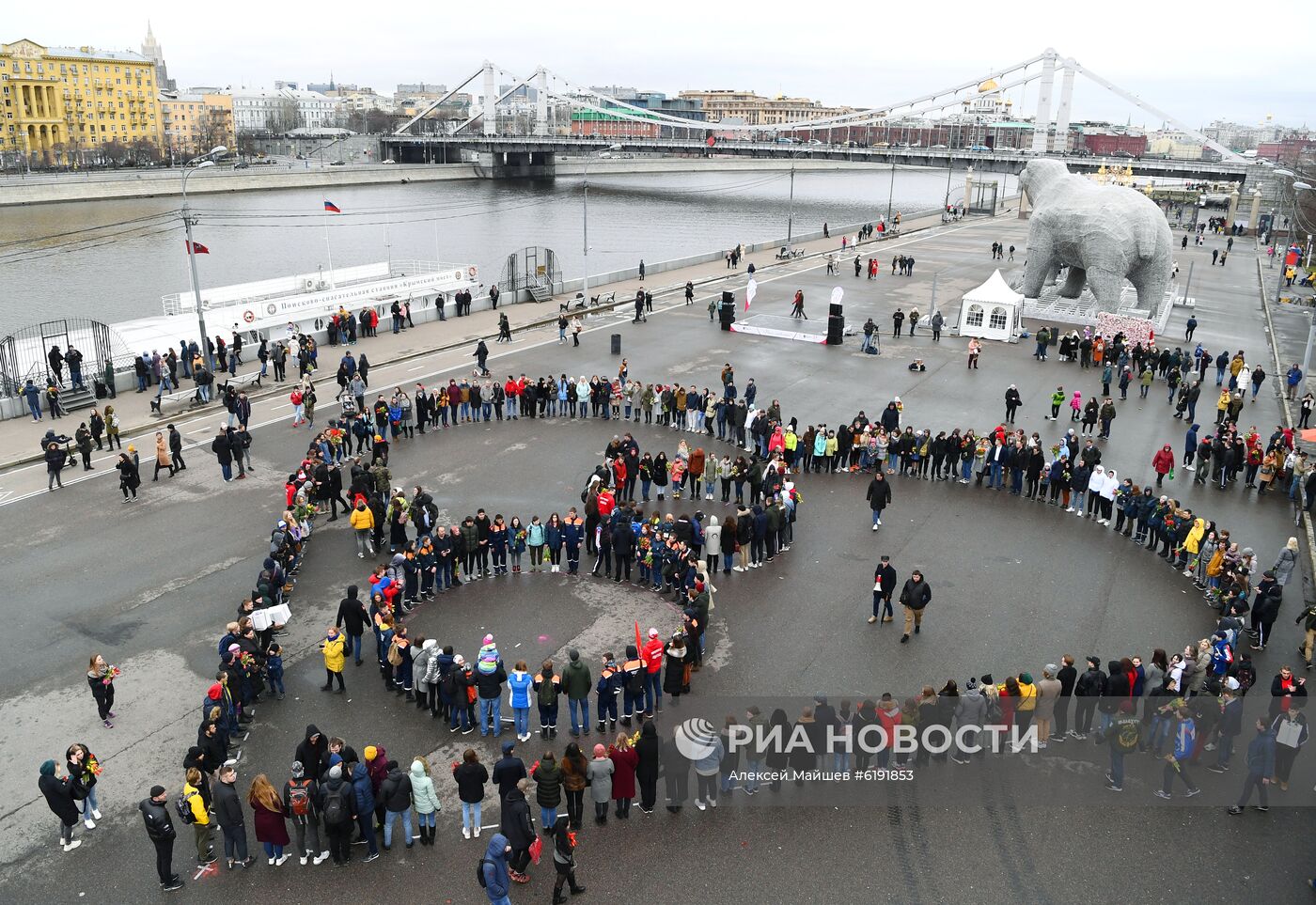 Празднование Международного женского дня в Москве