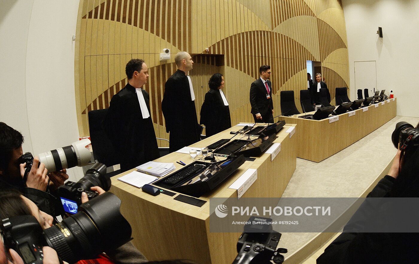 Заседание суда по делу о крушении Boeing MH17
