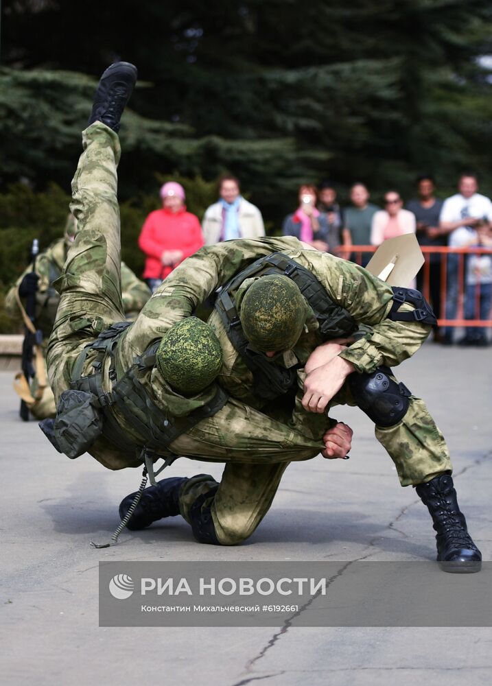 Акция "Эстафета Победы" в Симферополе