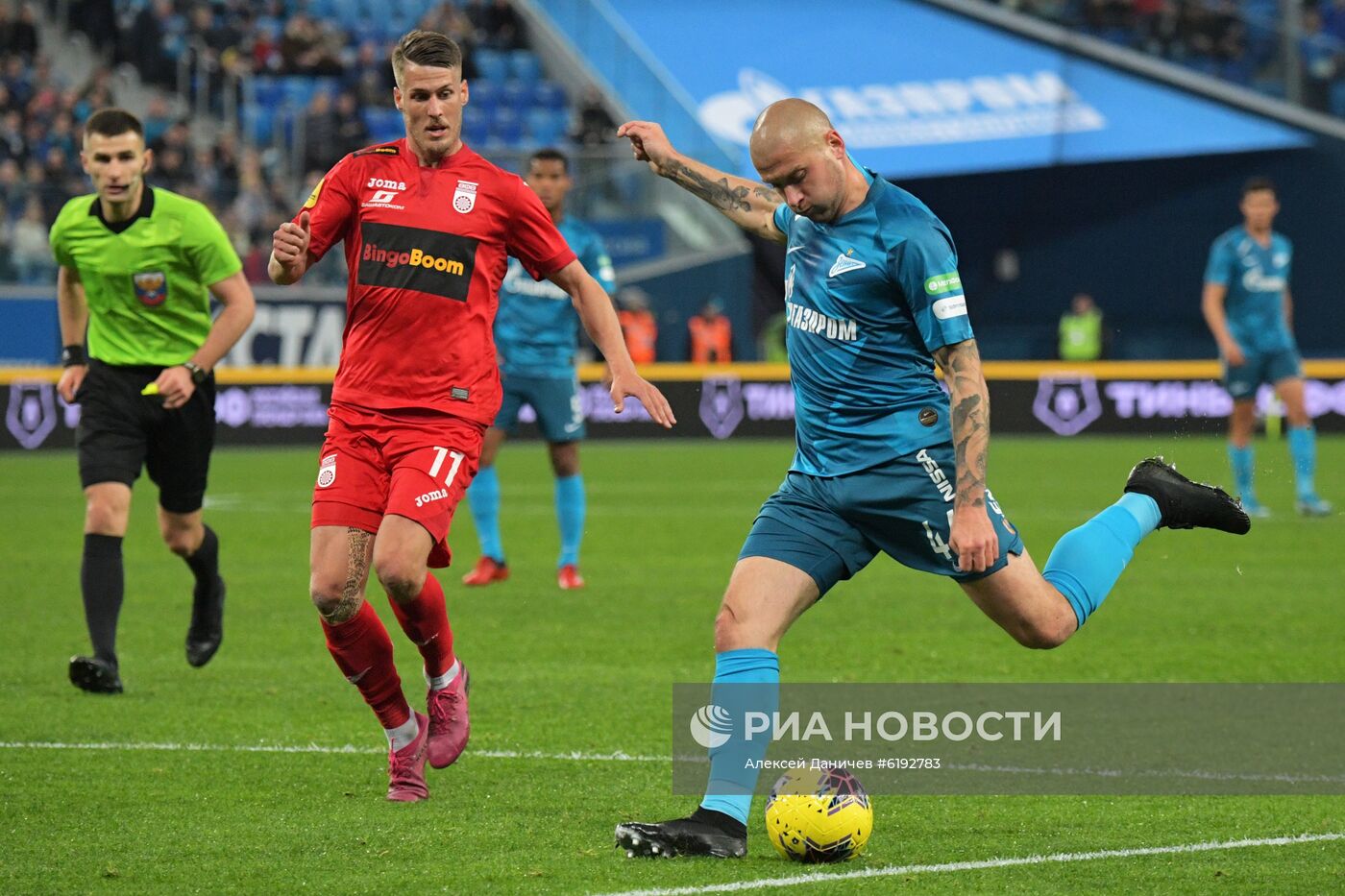 Футбол. РПЛ. Матч "Зенит" – "Уфа"