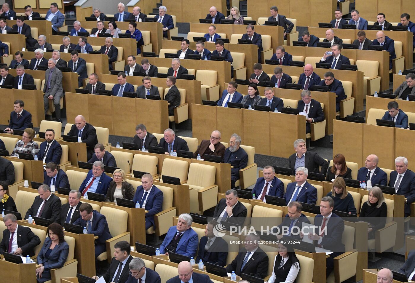 Пленарное заседание Госдумы РФ  
