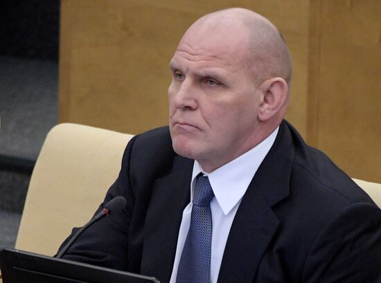 Пленарное заседание Госдумы РФ  