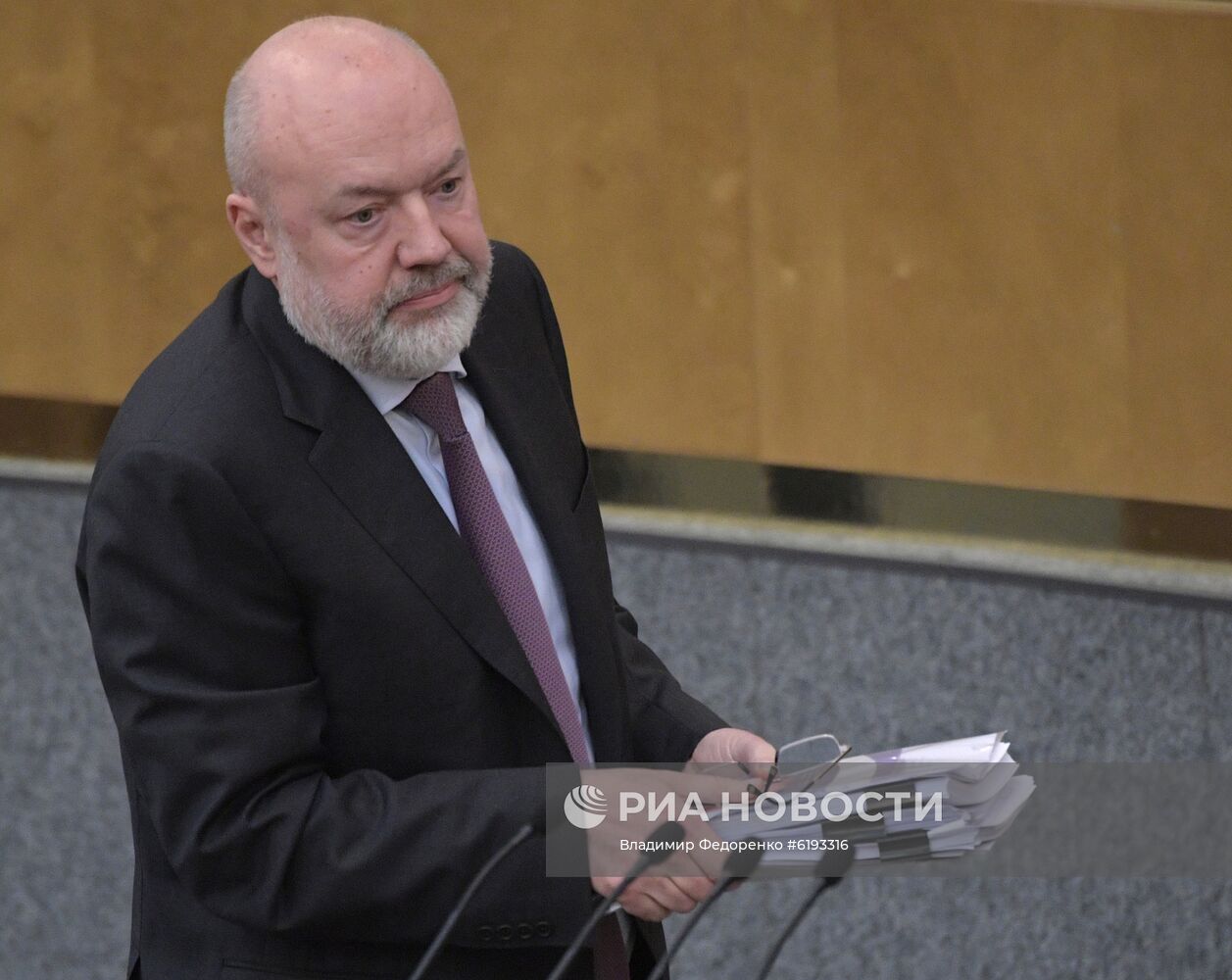 Пленарное заседание Госдумы РФ