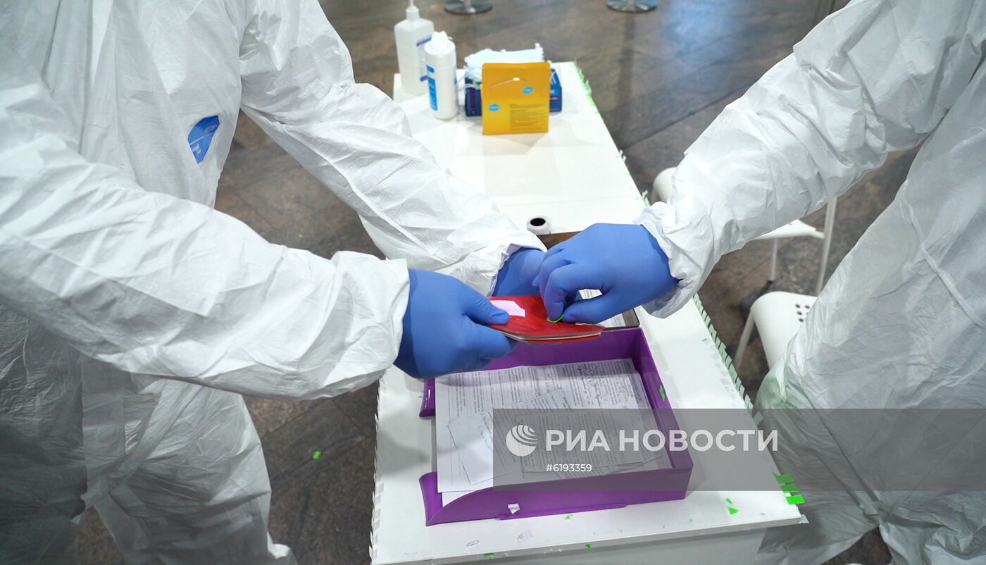 Санитарно-карантинный контроль в аэропорту Шереметьево