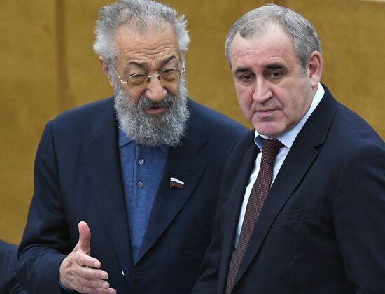 Пленарное заседание Госдумы РФ