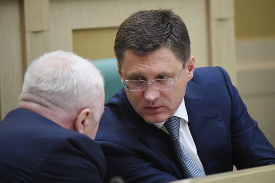 Заседание Совета Федерации РФ