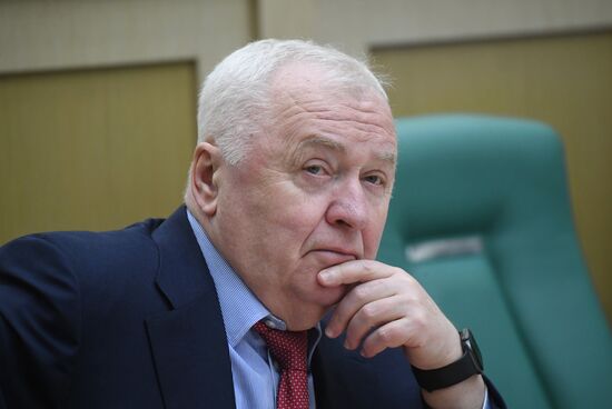 Заседание Совета Федерации РФ