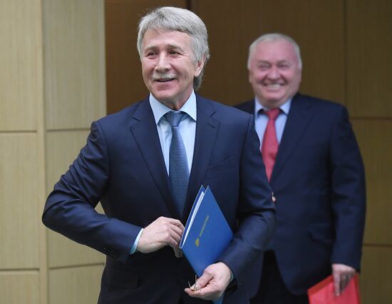 Заседание Совета Федерации РФ