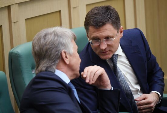 Заседание Совета Федерации РФ