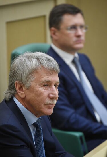 Заседание Совета Федерации РФ