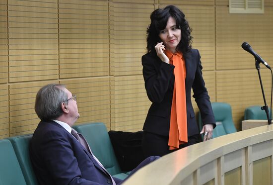 Заседание Совета Федерации РФ