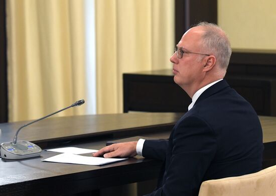 Президент РФ В. Путин провел встречу с инвесторами