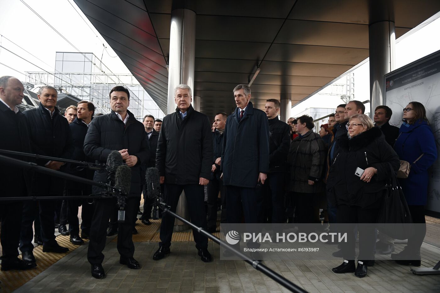 Открытие нового пересадочного узла МЦД "Победа"