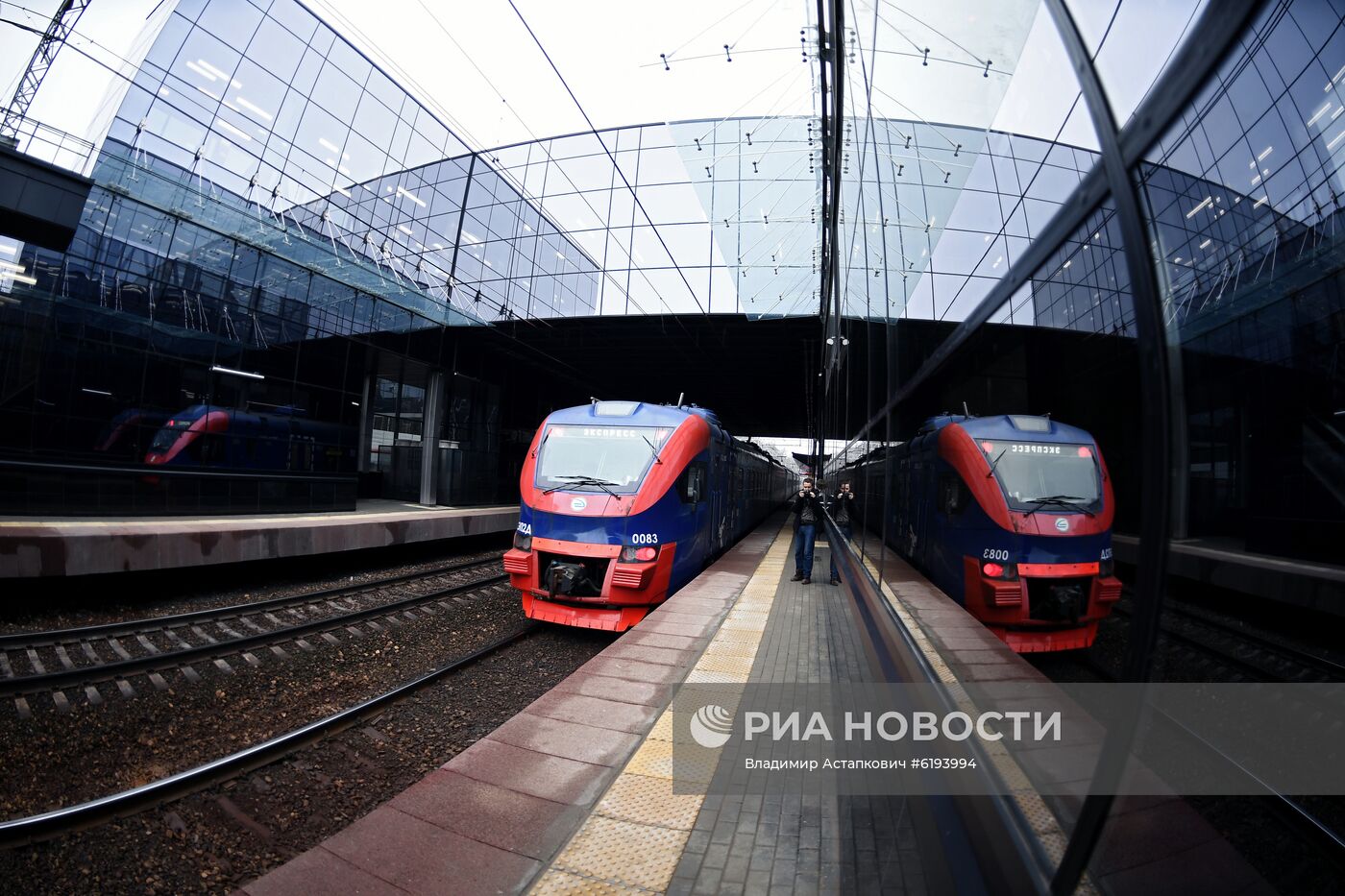 Открытие нового пересадочного узла МЦД "Победа"