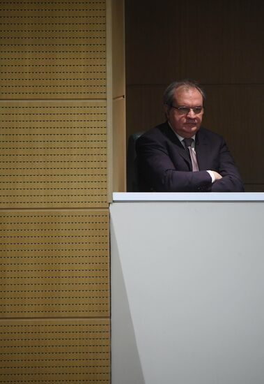 Заседание Совета Федерации РФ