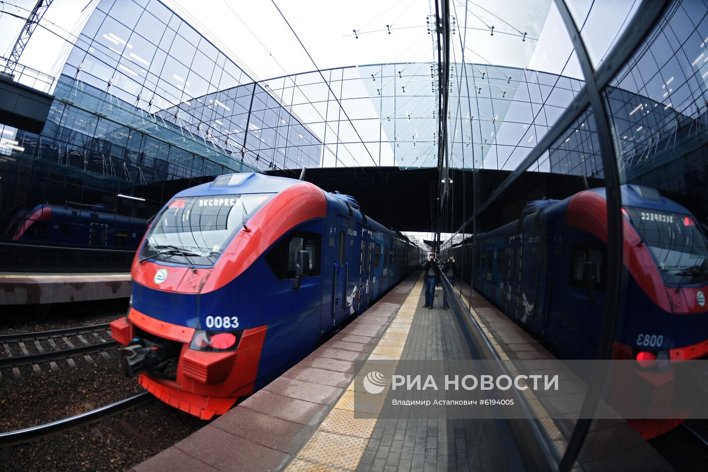 Открытие нового пересадочного узла МЦД "Победа"