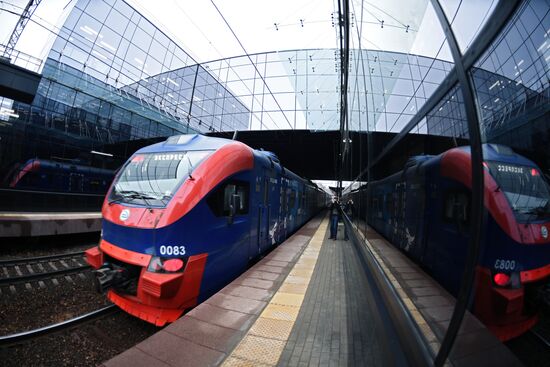 Открытие нового пересадочного узла МЦД "Победа"