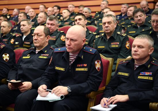 Заседание коллегии Росгвардии