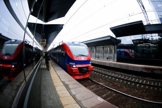 Открытие нового пересадочного узла МЦД "Победа"