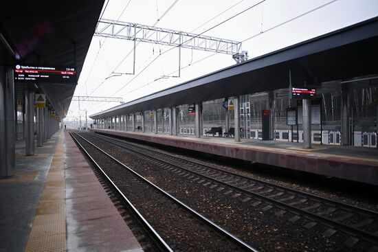 Открытие нового пересадочного узла МЦД "Победа"