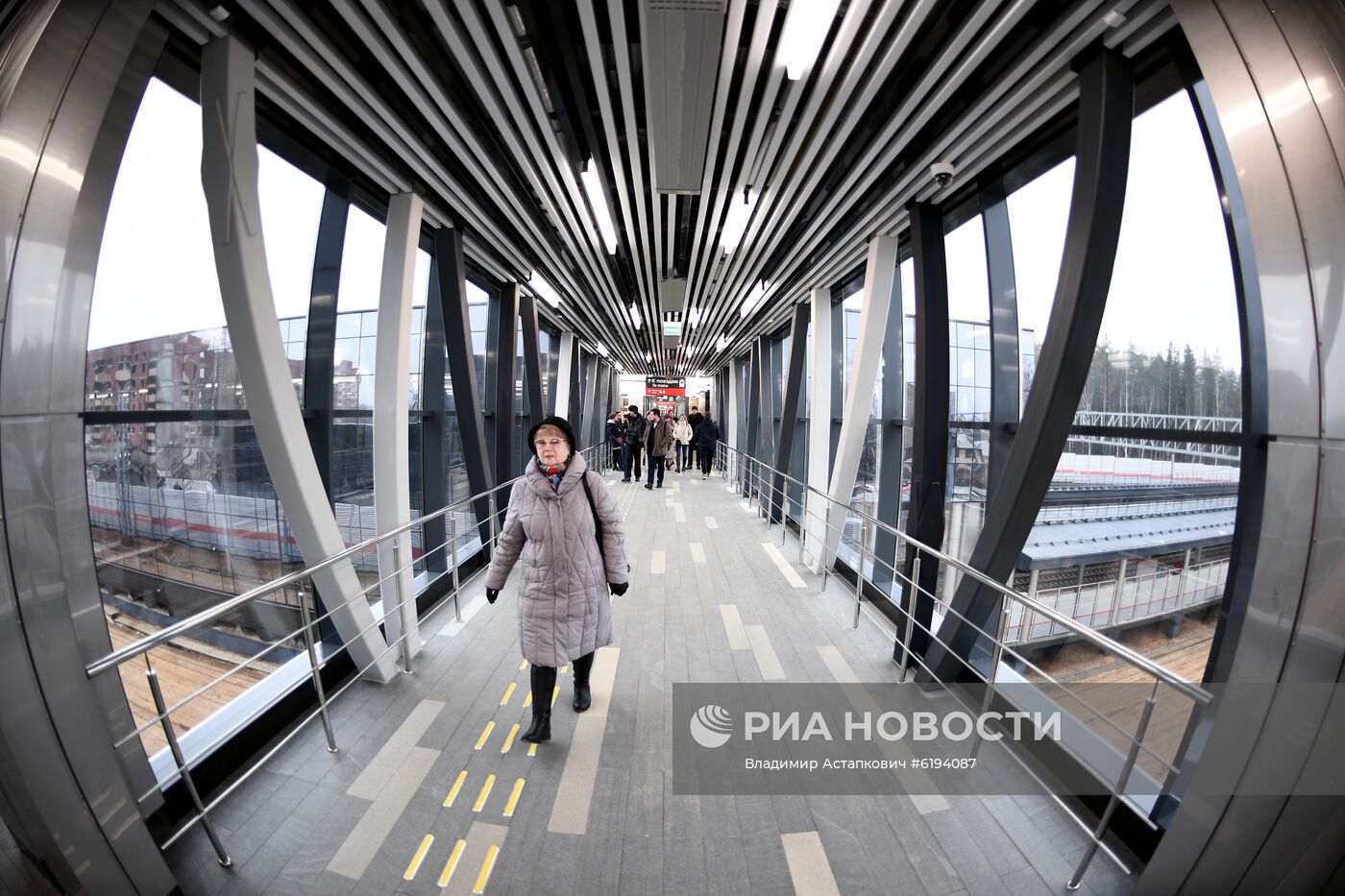 Открытие нового пересадочного узла МЦД "Победа"