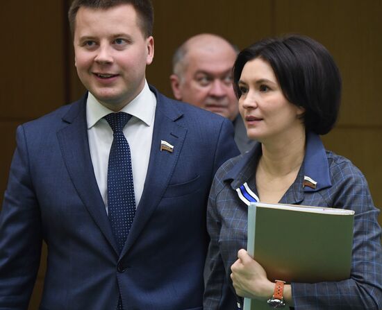 Заседание Совета Федерации РФ