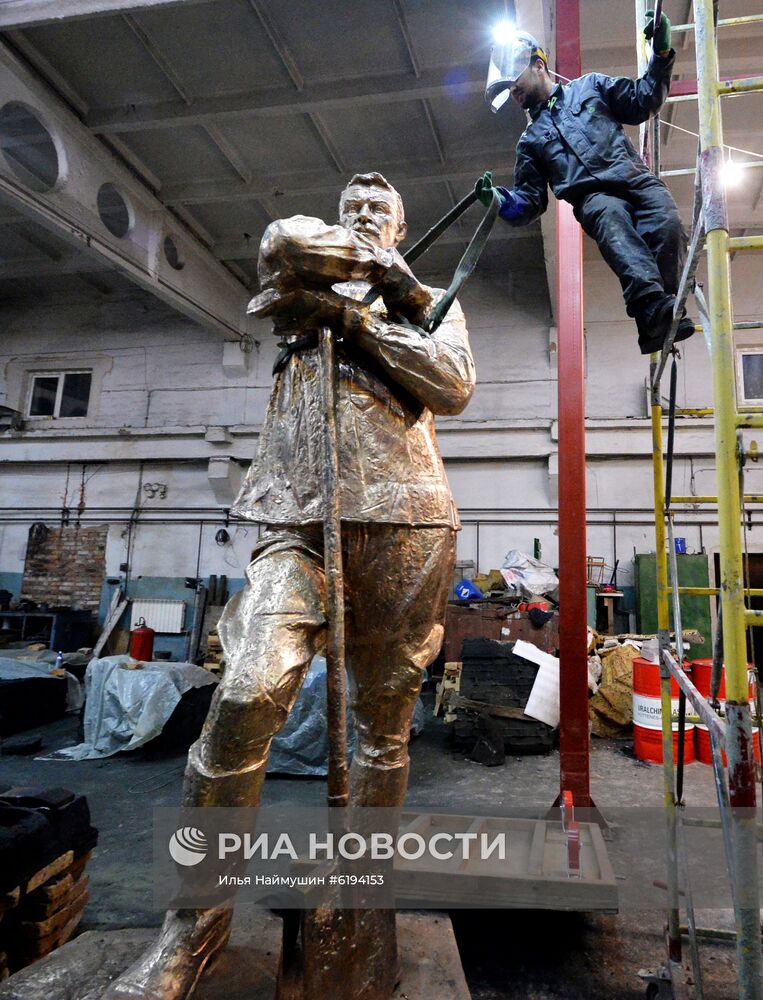 Изготовление скульптур к 75-летию Победы для нового парка в Красноярске