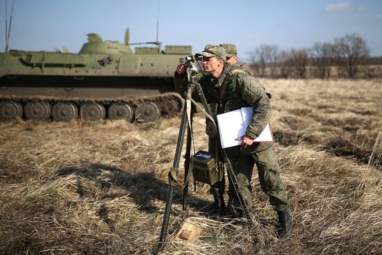 Военные учения в Краснодарском крае