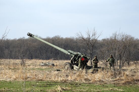 Военные учения в Краснодарском крае