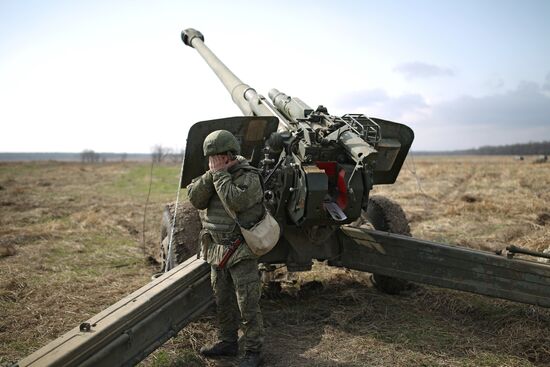 Военные учения в Краснодарском крае