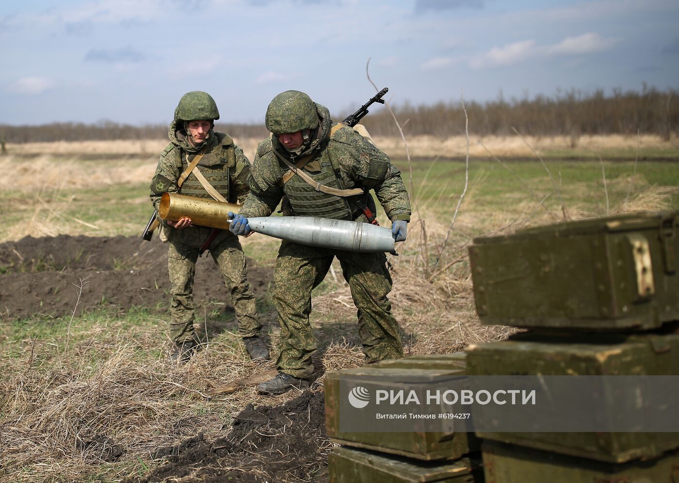 Военные учения в Краснодарском крае