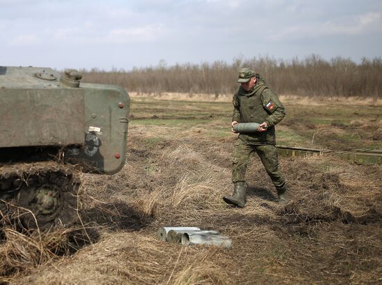 Военные учения в Краснодарском крае