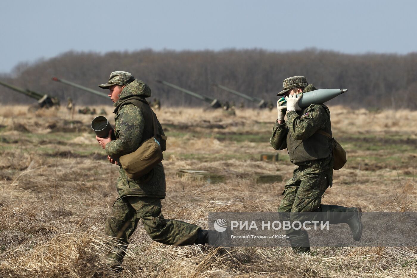 Военные учения в Краснодарском крае