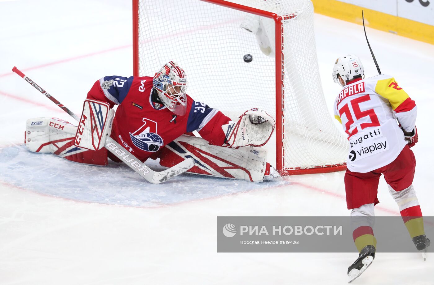 Хоккей. КХЛ. Матч "Локомотив" – "Йокерит"