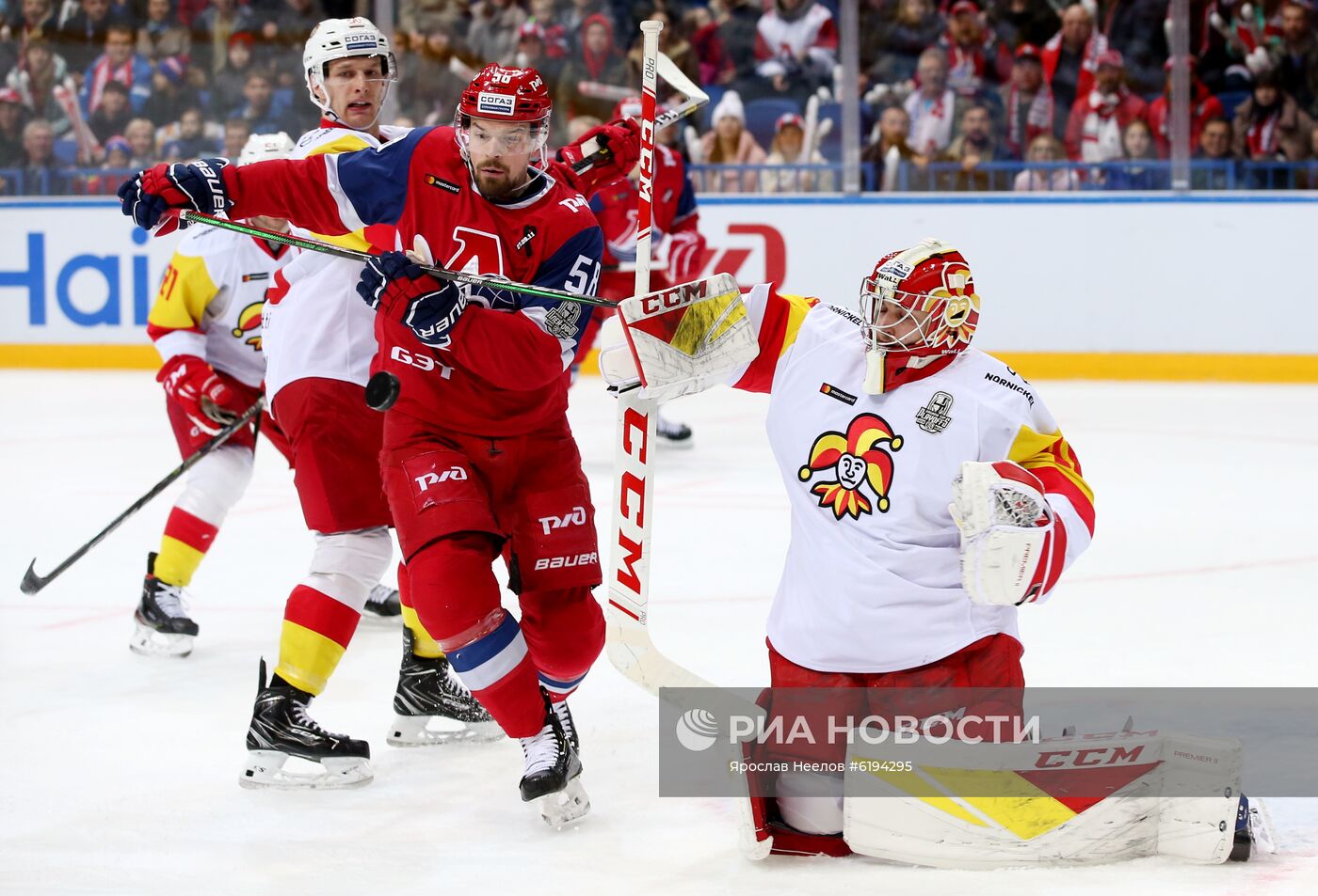 Хоккей. КХЛ. Матч "Локомотив" – "Йокерит"
