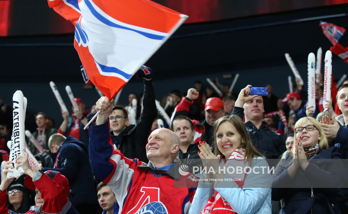 Хоккей. КХЛ. Матч "Локомотив" – "Йокерит"