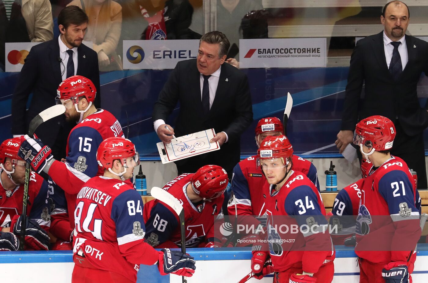 Хоккей. КХЛ. Матч "Локомотив" – "Йокерит"