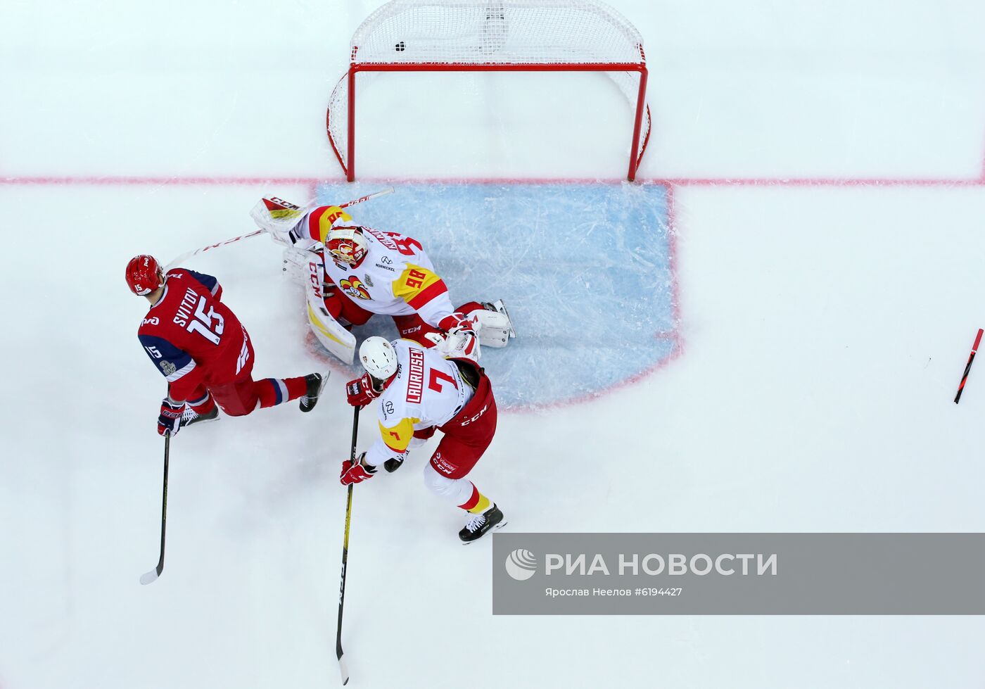 Хоккей. КХЛ. Матч "Локомотив" – "Йокерит"