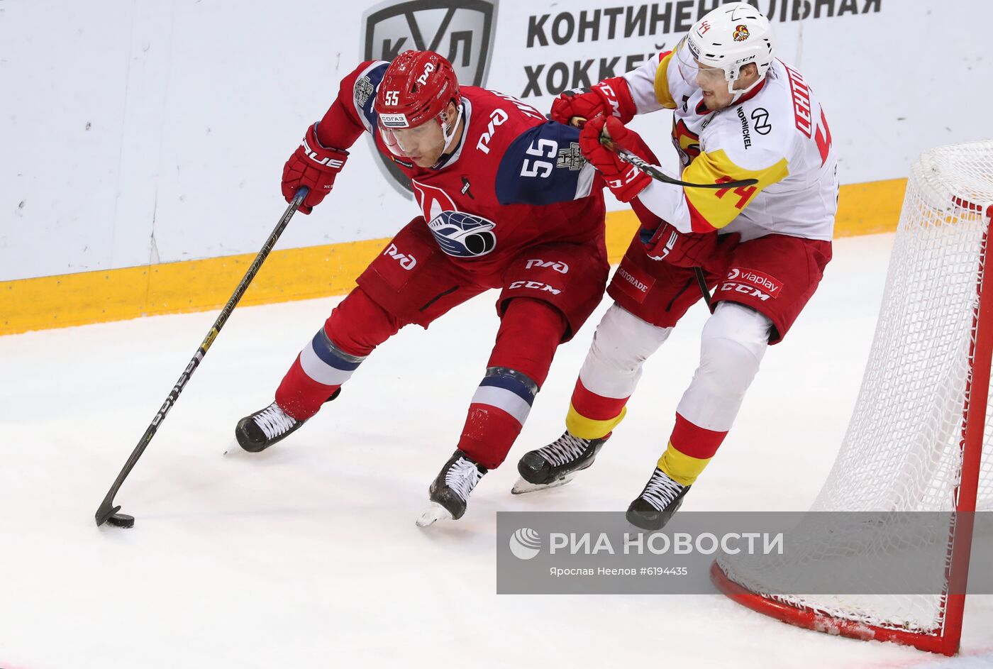 Хоккей. КХЛ. Матч "Локомотив" – "Йокерит"