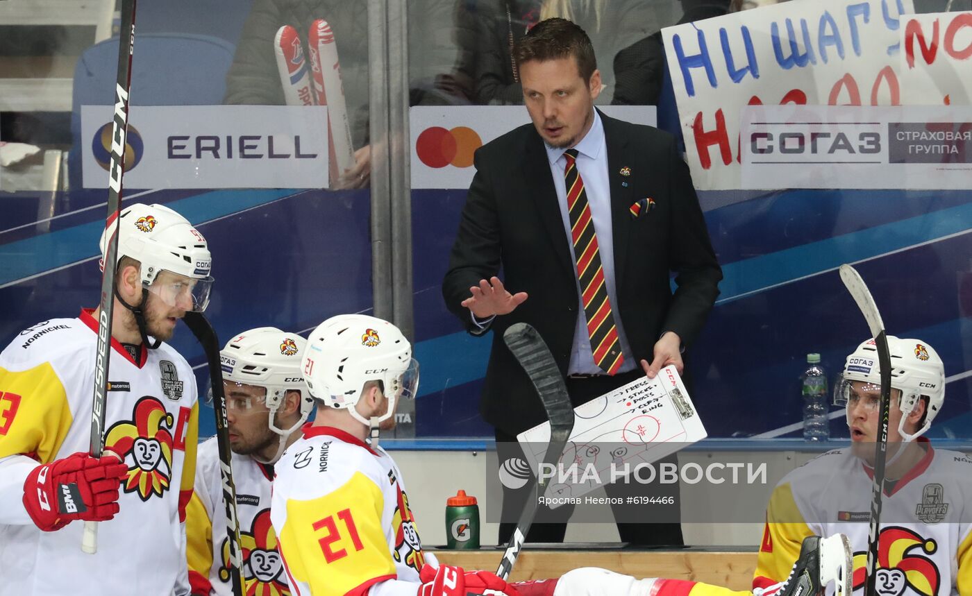 Хоккей. КХЛ. Матч "Локомотив" – "Йокерит"