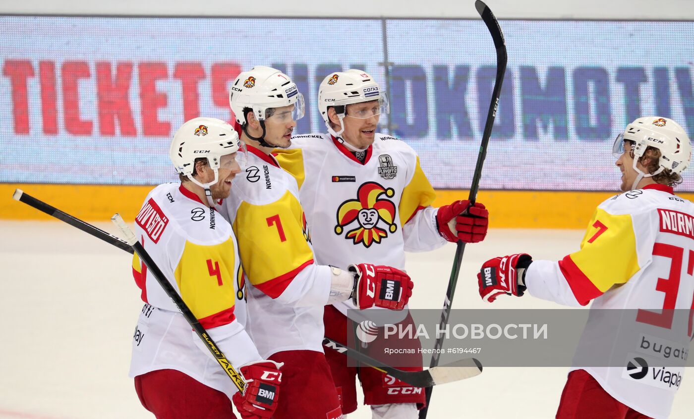 Хоккей. КХЛ. Матч "Локомотив" – "Йокерит"